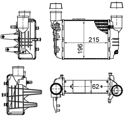 Starpdzesētājs MAHLE CI 381 000S 1