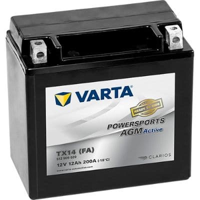 Startera akumulatoru baterija VARTA 512909020A512 1