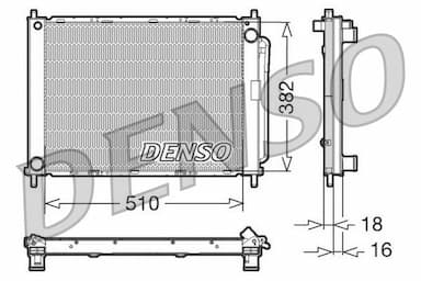 Dzesēšanas modulis DENSO DRM23100 1