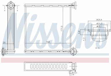 Siltummainis, Salona apsilde NISSENS 73980 6