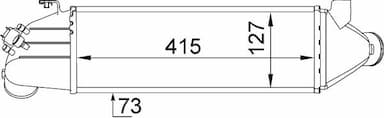 Starpdzesētājs MAHLE CI 203 000S 1