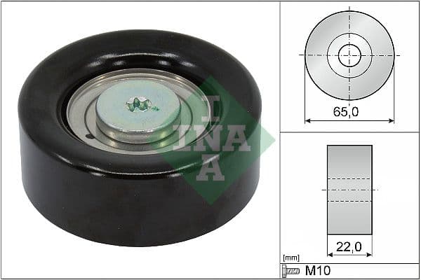 Parazīt-/Vadrullītis, Ķīļrievu siksna Schaeffler INA 532 0639 10 1