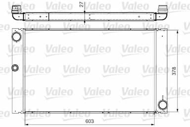 Radiators, Motora dzesēšanas sistēma VALEO 735475 1