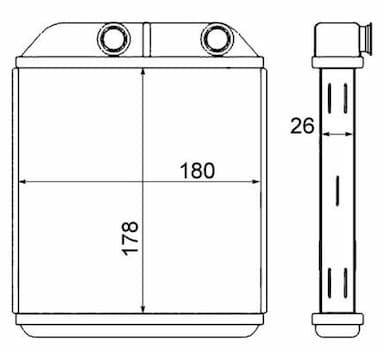 Siltummainis, Salona apsilde MAHLE AH 237 000S 1