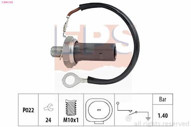 Eļļas spiediena devējs EPS 1.800.159 1