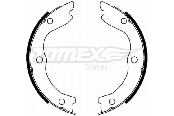 Bremžu loku komplekts TOMEX Brakes TX 22-30 1