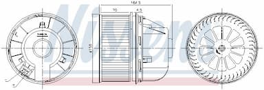 Salona ventilators NISSENS 87492 6