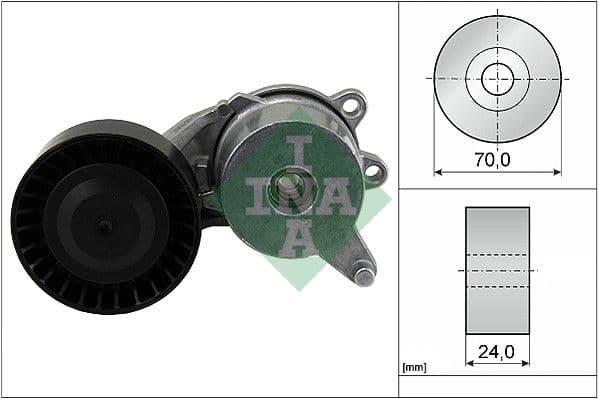 Siksnas spriegotājs, Ķīļsiksna Schaeffler INA 534 0553 10 1