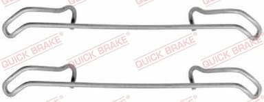 Piederumu komplekts, Disku bremžu uzlikas QUICK BRAKE 109-1056 1