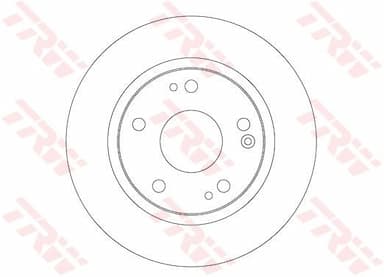 Bremžu diski TRW DF6704 1