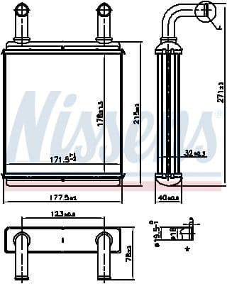 Siltummainis, Salona apsilde NISSENS 707225 5