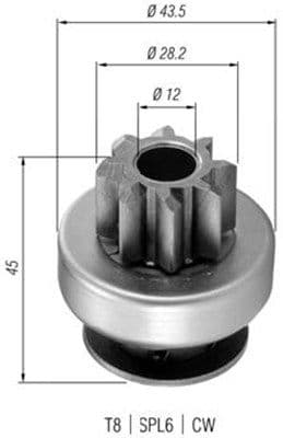 Zobrats, Starteris MAGNETI MARELLI 940113020362 1