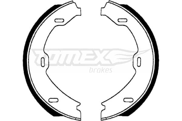 Bremžu loku komplekts TOMEX Brakes TX 22-69 1