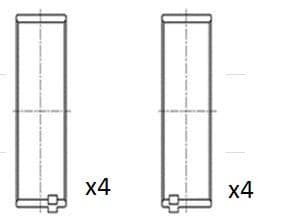 Klaņa gultnis FAI AutoParts BB2027-STD 1