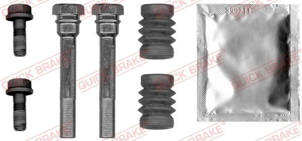 Virzītājčaulu komplekts, Bremžu suports QUICK BRAKE 113-0026X 1