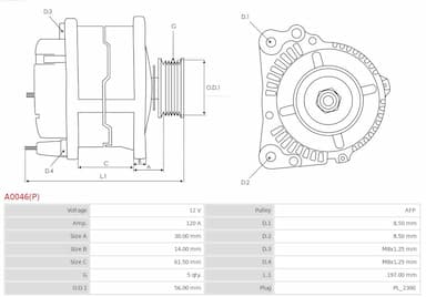 Ģenerators AS-PL A0046(P) 5