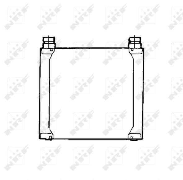 Eļļas radiators, Motoreļļa NRF 31742 1