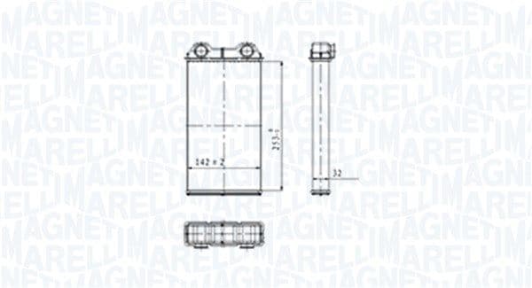 Siltummainis, Salona apsilde MAGNETI MARELLI 350218439000 1