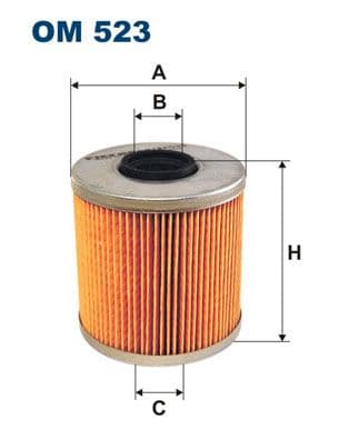 Eļļas filtrs FILTRON OM 523 1