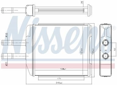 Siltummainis, Salona apsilde NISSENS 707072 6