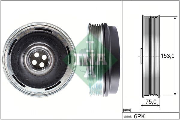 Piedziņas skriemelis, Kloķvārpsta Schaeffler INA 544 0169 10 1