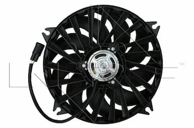 Ventilators, Motora dzesēšanas sistēma NRF 47355 1