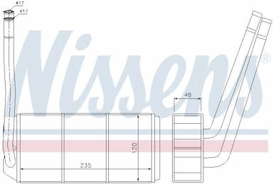 Siltummainis, Salona apsilde NISSENS 73001 6