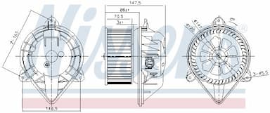 Salona ventilators NISSENS 87024 6