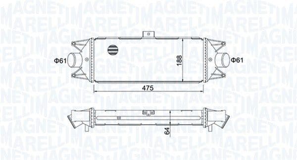 Starpdzesētājs MAGNETI MARELLI 351319204010 1