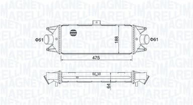 Starpdzesētājs MAGNETI MARELLI 351319204010 1