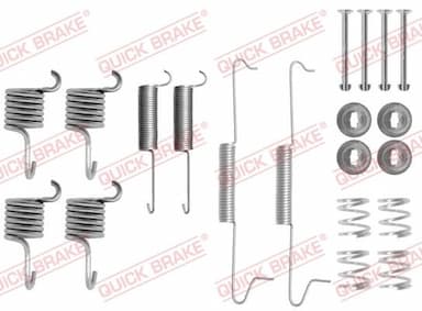 Piederumu komplekts, Bremžu loki QUICK BRAKE 105-0649 1