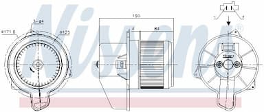 Salona ventilators NISSENS 87700 6