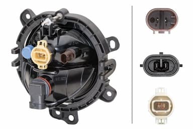 Miglas lukturis HELLA 1N1 011 748-011 2