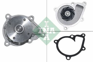 Ūdens sūknis, dzinēja dzesēšana Schaeffler INA 538 0986 10 1