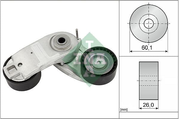 Siksnas spriegotājs, Ķīļsiksna Schaeffler INA 534 0937 10 1