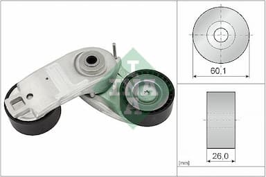 Siksnas spriegotājs, Ķīļsiksna Schaeffler INA 534 0937 10 1