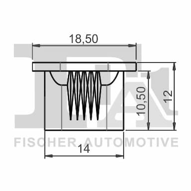 Moldings/aizsarguzlika FA1 33-60015.5 2