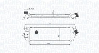 Starpdzesētājs MAGNETI MARELLI 351319205340 1