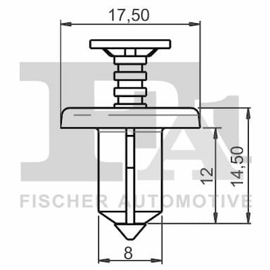 Moldings/aizsarguzlika FA1 75-30004.25 2