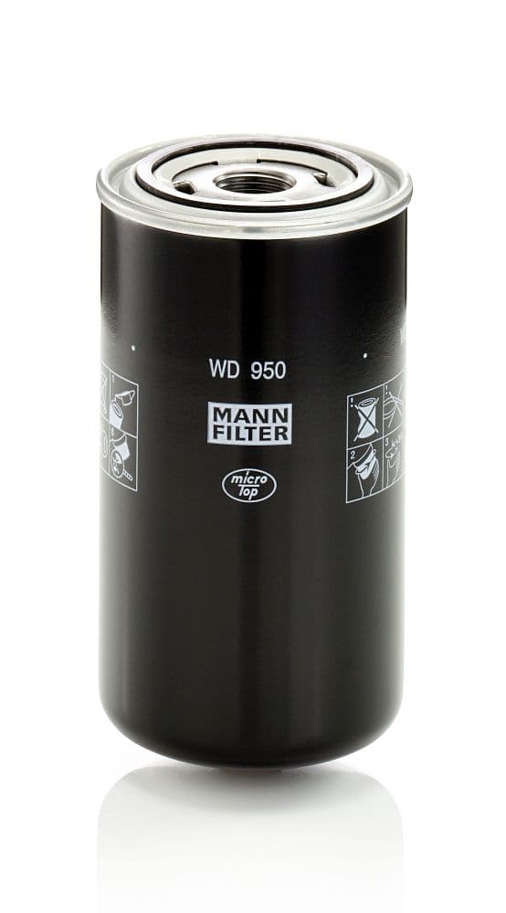 Filtrs, Hidropacēlāja sistēma MANN-FILTER WD 950 1