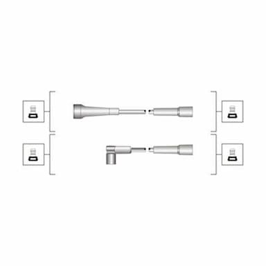 Augstsprieguma vadu komplekts MAGNETI MARELLI 941319170097 1