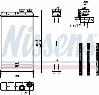 Siltummainis, Salona apsilde NISSENS 727210 6