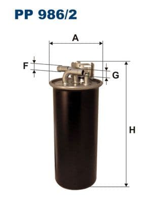 Degvielas filtrs FILTRON PP 986/2 1