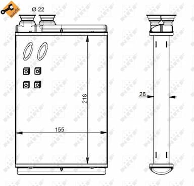 Siltummainis, Salona apsilde NRF 54347 5