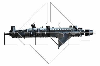 Radiators, Motora dzesēšanas sistēma NRF 529513 3