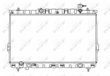 Radiators, Motora dzesēšanas sistēma NRF 53357 1