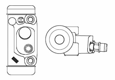 Riteņa bremžu cilindrs BOSCH F 026 002 382 5