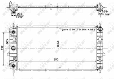 Radiators NRF 56014 1