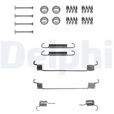 Piederumu komplekts, Bremžu loki DELPHI LY1061 1