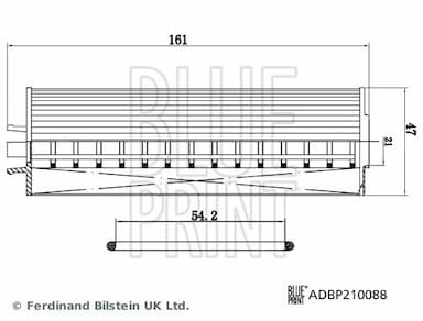 Eļļas filtrs BLUE PRINT ADBP210088 3